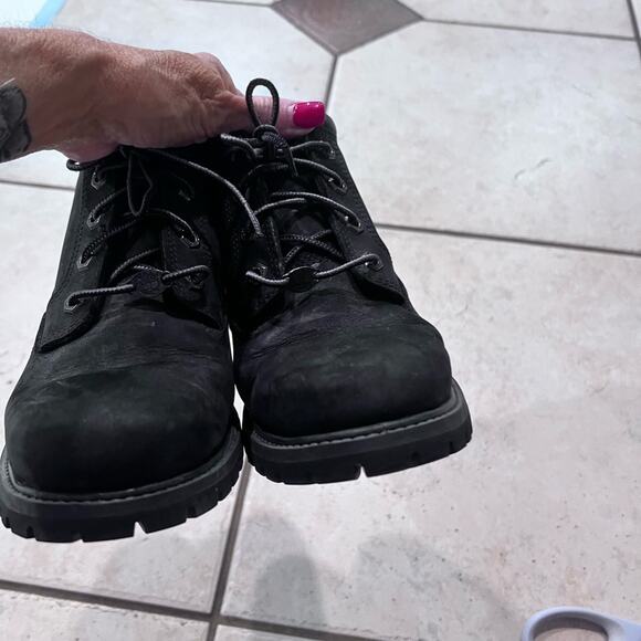 Timberland Nellie waterproof chukka black work boots size 8.5 main image 8
